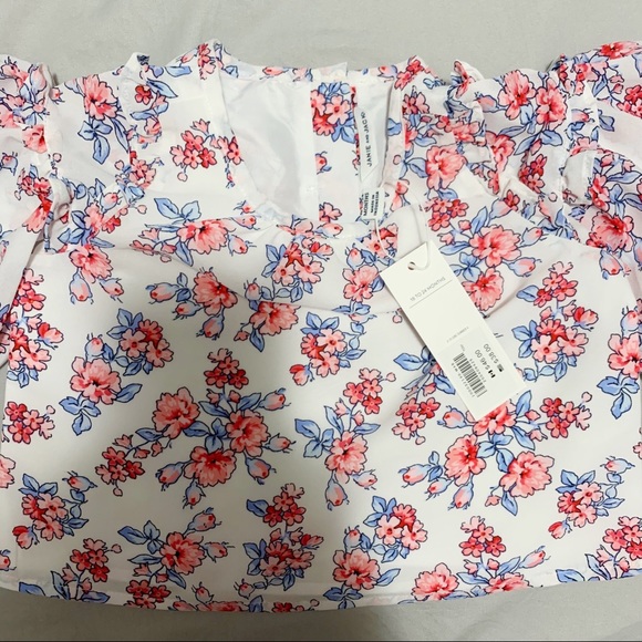 ❌SOLD❌ Janie and Jack Floral Ruffle Top - Picture 6 of 6